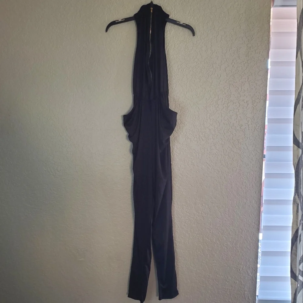 Forever21 Sexy Gild Zipper & Black Jumper Romper Size S - Picture 12 of 12